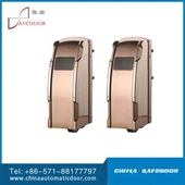 Upravljalec nihajnih talnih valjčnih vrat